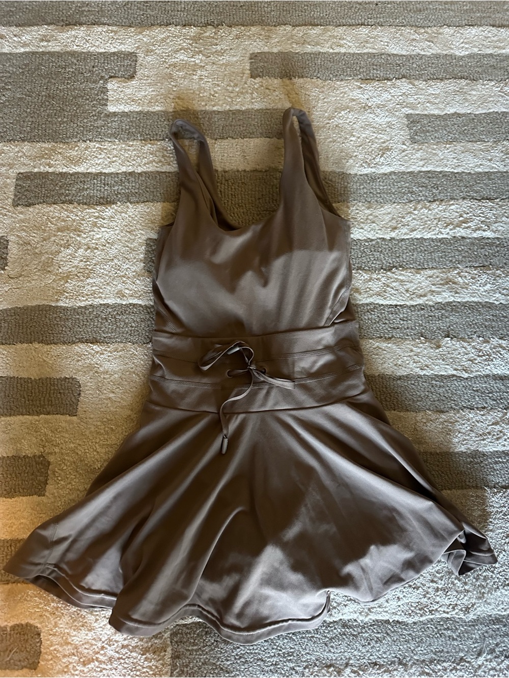 Popflex athletic Dress with Waist Tie